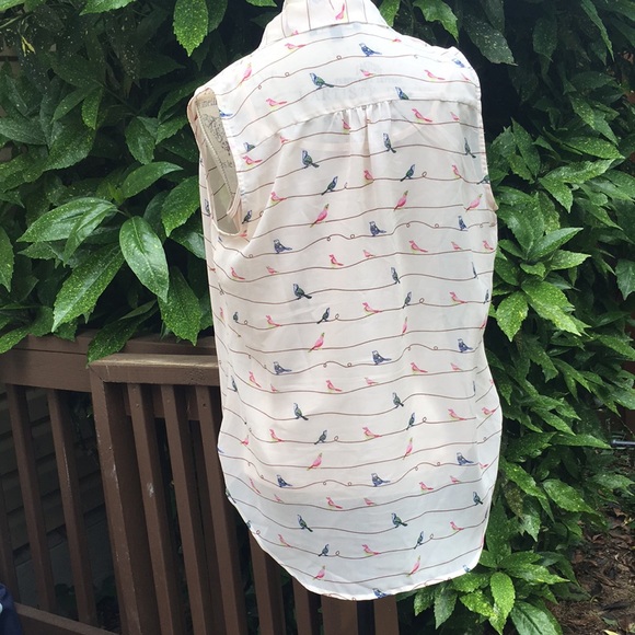 AS IS -High Low Camisole & Sheer Top- Small Hole - Picture 3 of 13